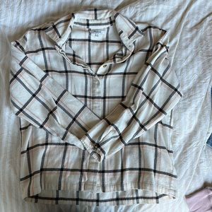 Madewell button down flannel